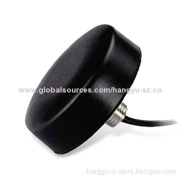 Car GPS Antenna with 1,575.42MHz, LL100, 5m Cable and Fakra C Blue Connector